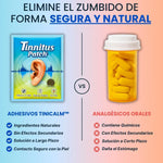 Parches para oídos - Alivia el molesto tinnitus sin terapia de sonido, Fortalece el tímpano y repara las células ciliadas - ¡ Gran promo de 2 cajas!