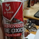 REMOVEDOR DE HERRUMBRE , DESAPARECE TODO EL OXIDO MUY FACIL ! + ENVIO GRATIS